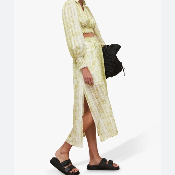 Allsaints Clara Midi Skirt - Picture 7 of 11